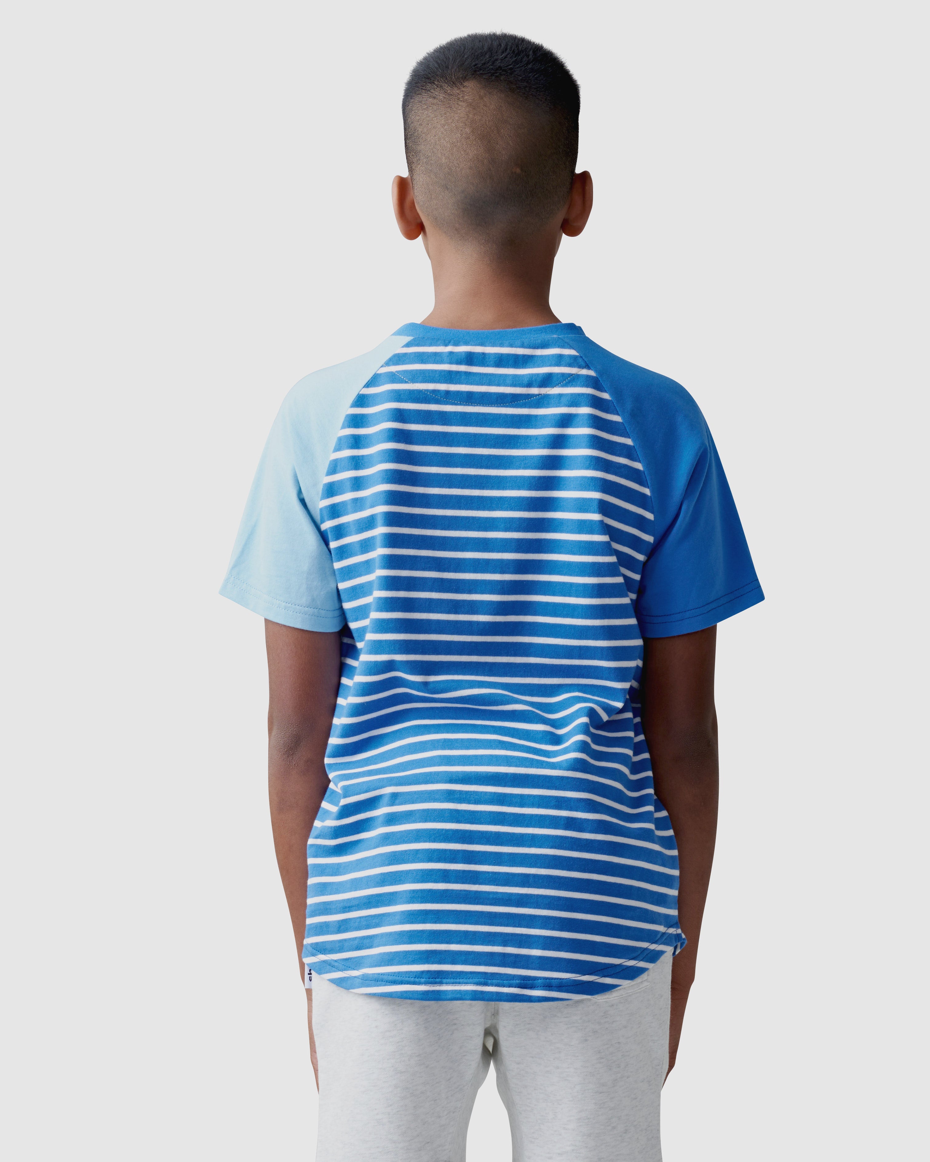 WHITE STRIPES RAGLAN TEE