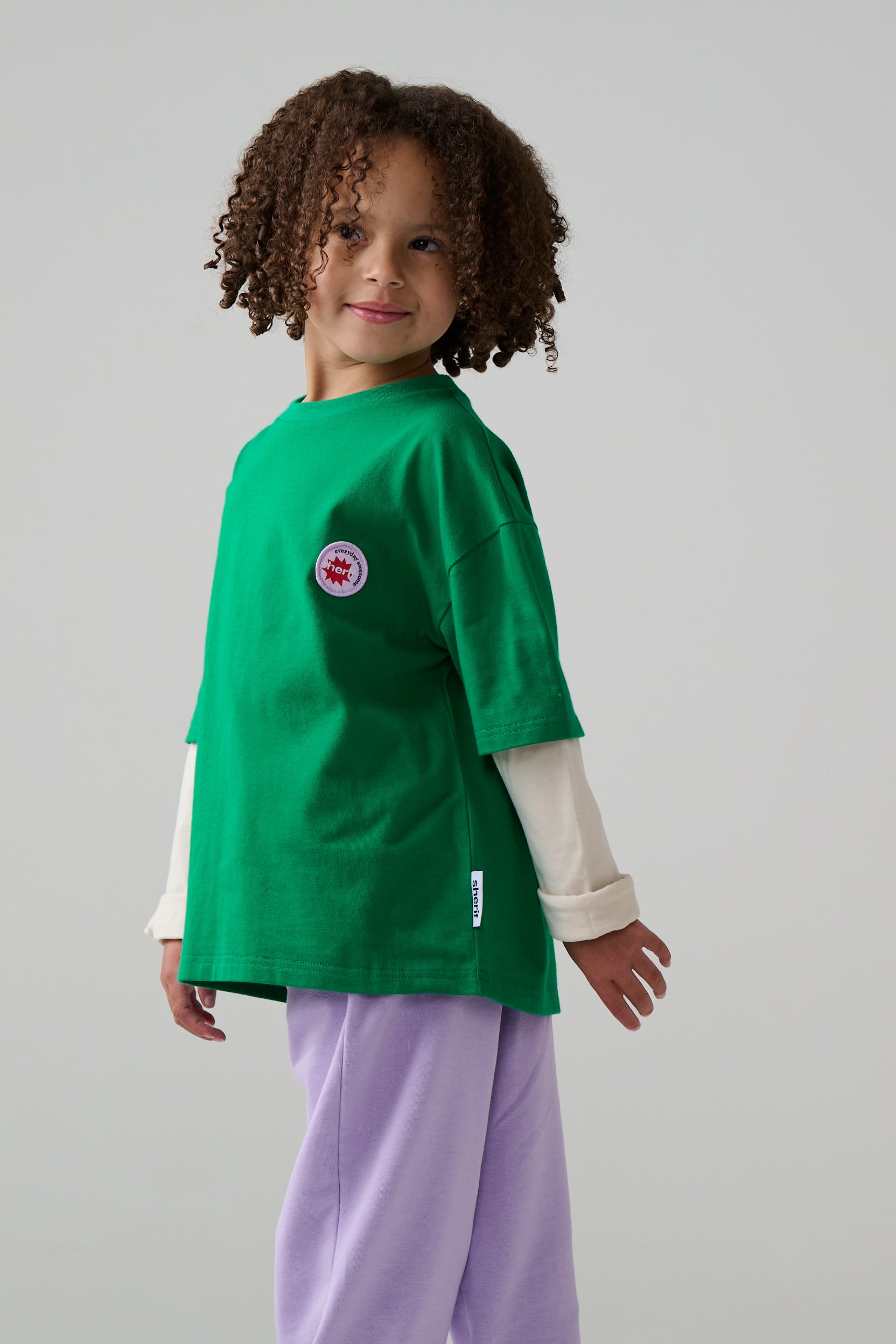 Overlay Long Sleeve Tee