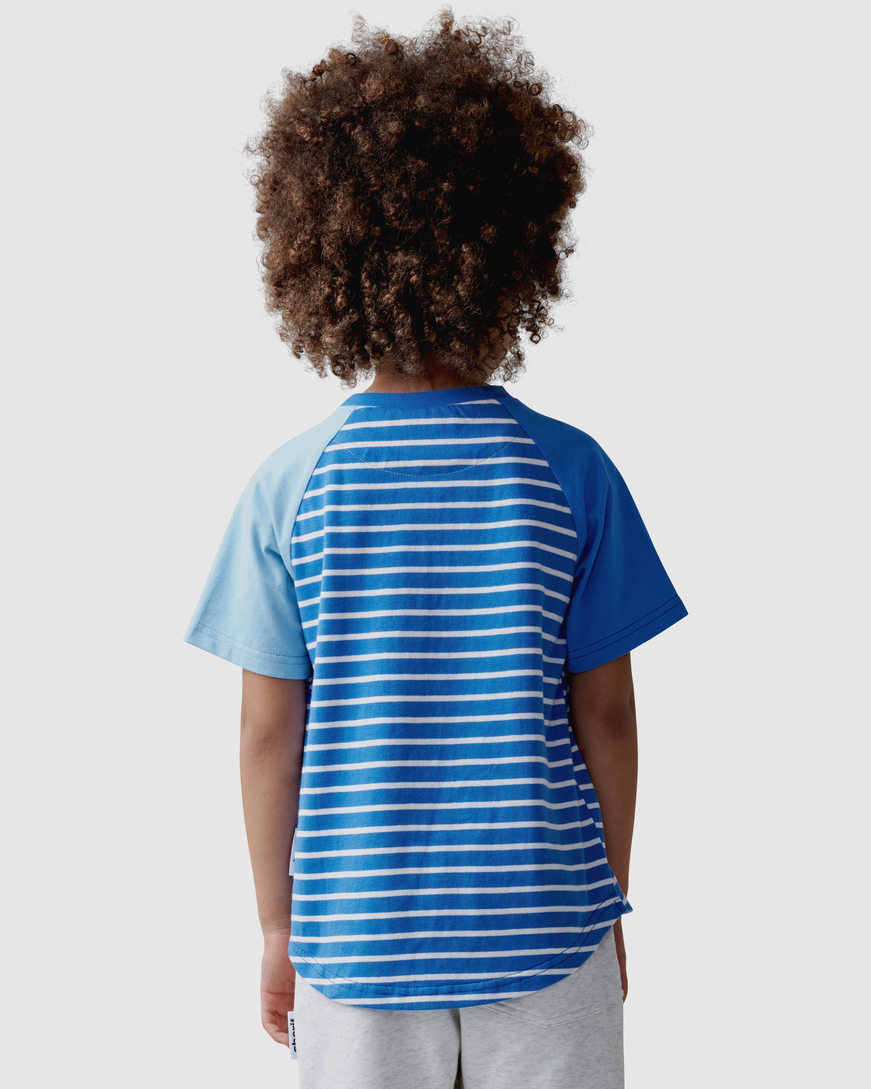 WHITE STRIPES RAGLAN TEE